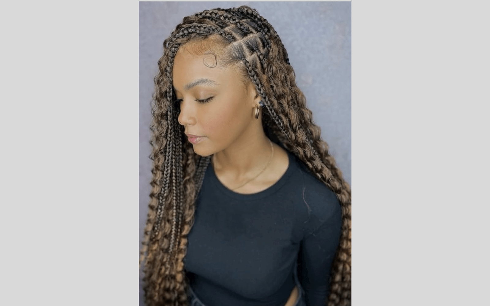 Knotless Boho Braids